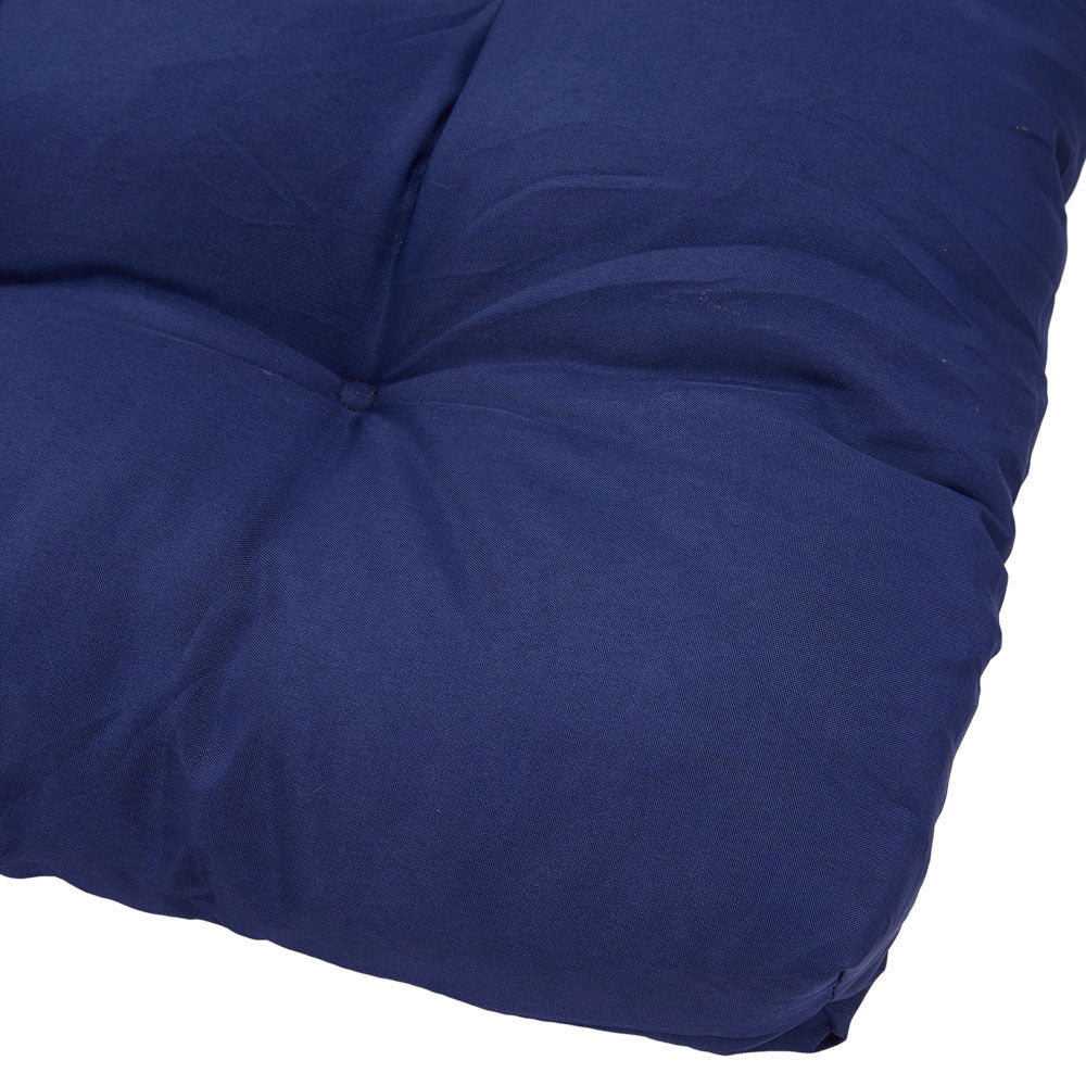 Blue 180cm Outdoor Thickened Lounger Cushion