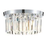 Chrome 30x14cm Crystal Mount Ceiling Light