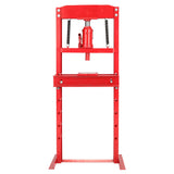 H Frame 20 Ton Hydraulic press, Red
