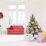 24 Pieces Artificial Christmas Tree Flowers Festive Decoration,Gold