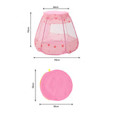 Pink Pop Up Dreamy Play Tent Ball Pit