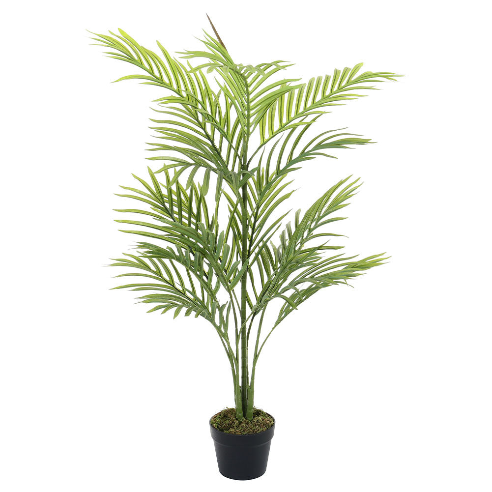 Outdoor Realistic Artificial Palm Tree Plant in Pot 110CM