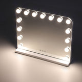 White Dimmable Hollywood LED Makeup Vanity Mirror