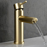 Gold Bathroom Tap Basin Mixer
