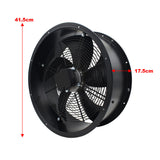 Black 14 inch Ventilation Wall Mounted Exhaust Axial Fan