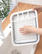 Plastic Collapsible Dish Rack Drainer
