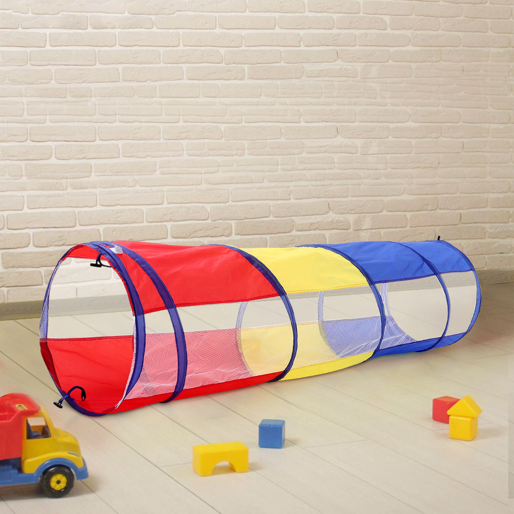 Multicolor Crawl Play Tunnel Pop up Tunnel for Kids