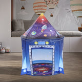 Space Theme Kids Pop-up Play Tent Playhouse