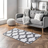 120cm Modern Geometric Indoor Shag Area Rug