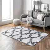 180cm Modern Geometric Indoor Shag Area Rug