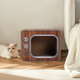 TV Shape Cat Scratcher House Bed