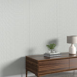 Light Grey Self Adhesive 3D Textured Vinyl Wallpaper Roll