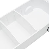 Undersink Pull Out Sliding Storage Basket for Kitchen Bathroom