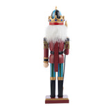 Wooden Nutcracker Soldier Figurine Christmas Ornament