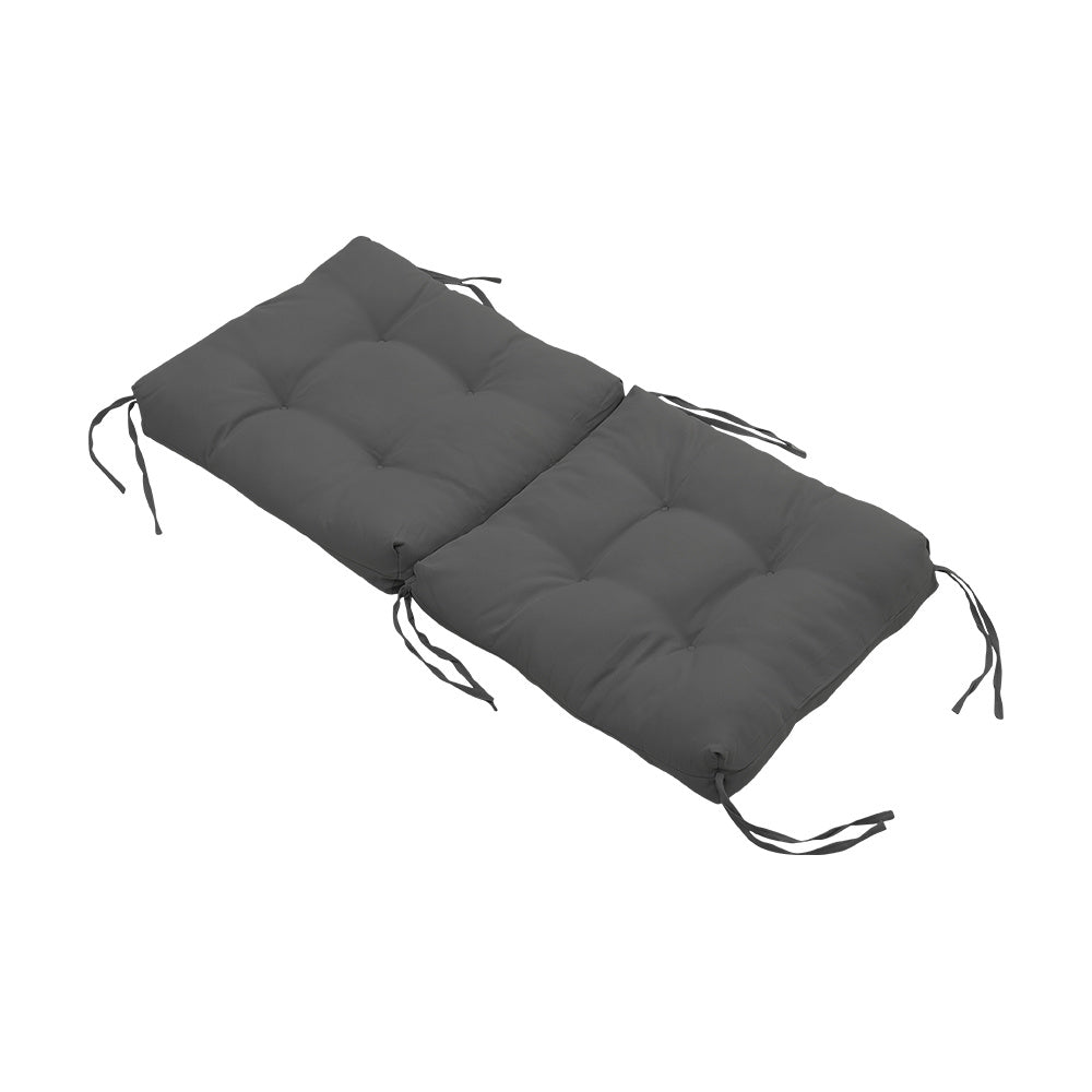 Indoor and Outdoor Lawn Chair Rattan Chair Cushion,Dark Grey
