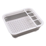 Plastic Collapsible Dish Rack Drainer
