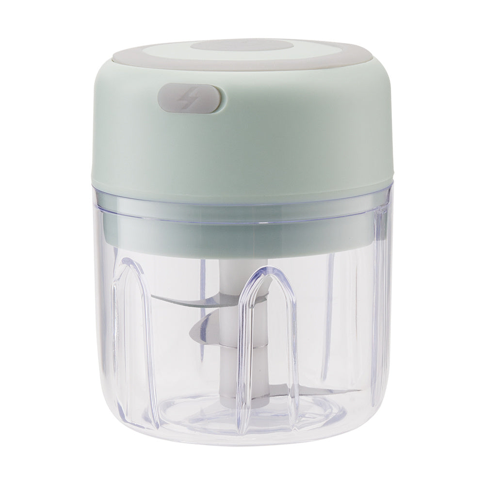 Green 30W Electric Wireless Kitchen Garlic Chopper