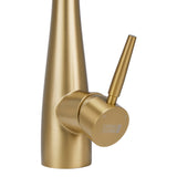Prerinse Pull Down Swivel Kitchen Faucet,Golden