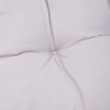 Grey Outdoor Waterproof Patio Benches Seat Cushion