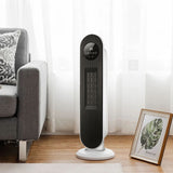 White Digital PTC Heater with Remote Control