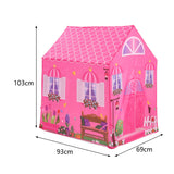 Girls Play Tent Pink Princess Castle Portable Playhouse for Kids