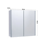 Wall Mount Bathroom Mirror Cabinet with LED Lights