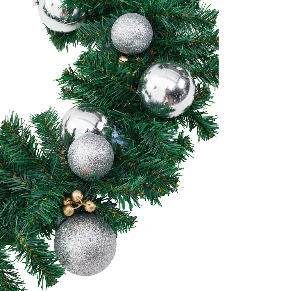 Artificial Plastic Pine Garland Christmas Hanging Decoration