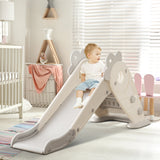 Grey Lovely Folding Plastic Carrot Slide for Toddler