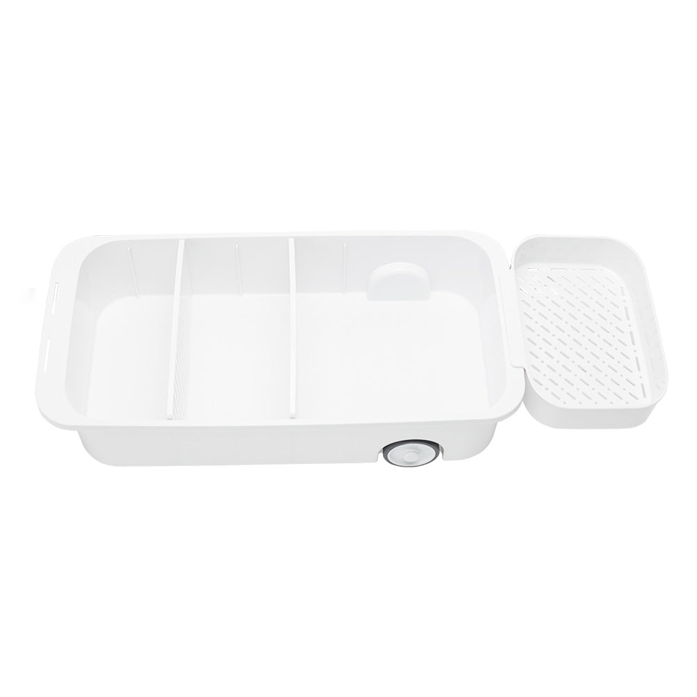 Undersink Pull Out Sliding Storage Basket for Kitchen Bathroom