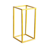 40cm Metal Rectangular Flower Stand Pedestal