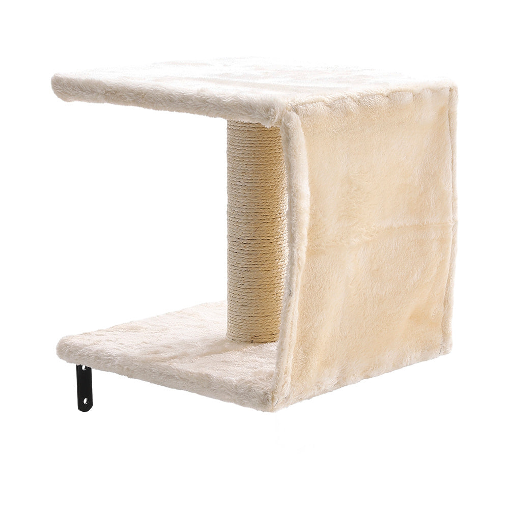 Cat Tree Set with Hammock and Jumping Platform