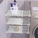 Adjustable Expandable Closet Shelf Rod and Divider Durable Wardrobe Organiser