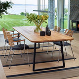 Set of 2 Metal Table Bench Legs Frames Trapezium Steel Base Stands