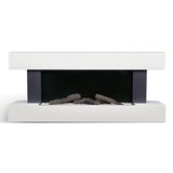 Electric Fireplace Wall Mounted Smart Heater with 7 Colour LED Flame