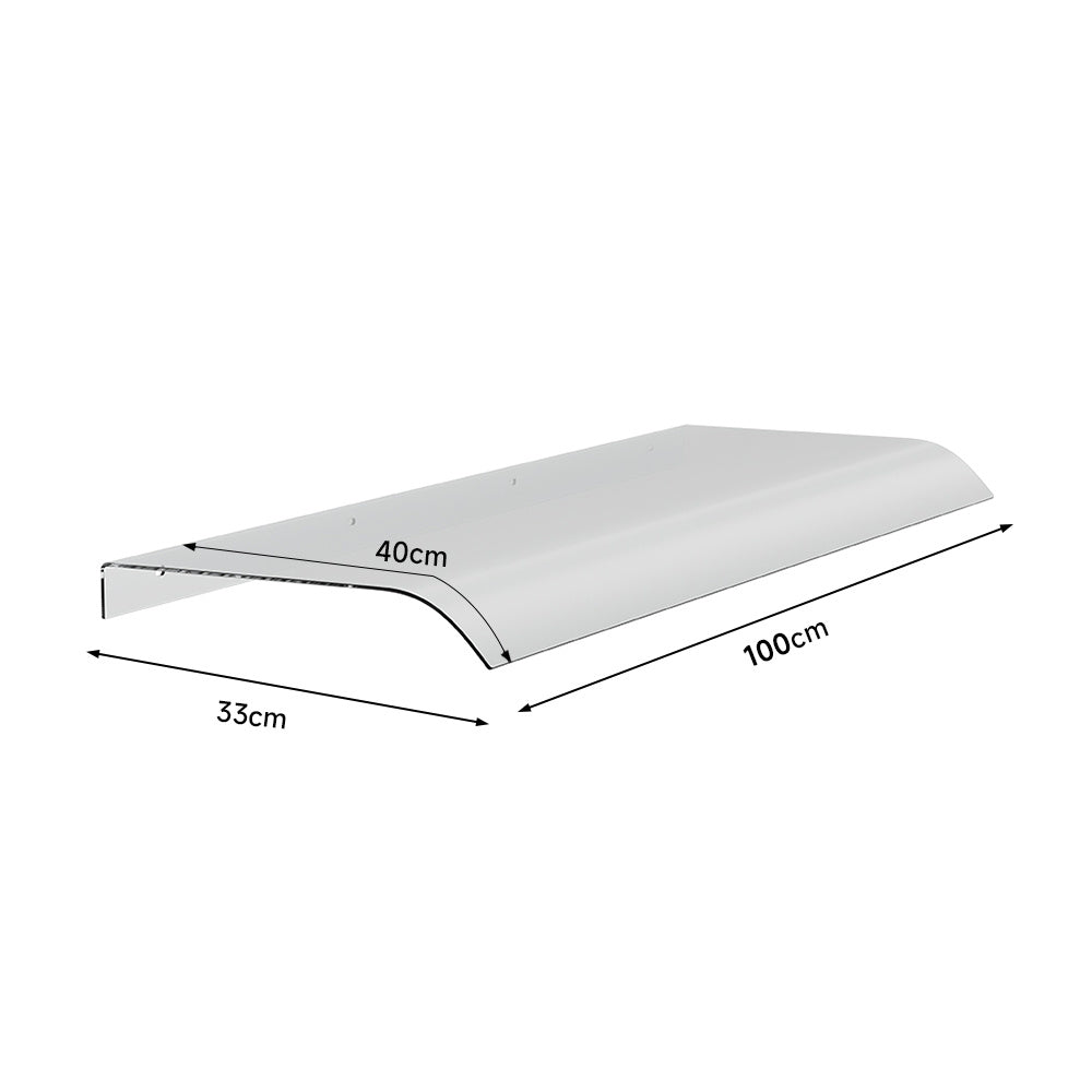 Window Door Awning Canopy Transparent Weatherproof UV Rain Snow Protection