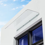 Window Door Awning Canopy Transparent Weatherproof UV Rain Snow Protection