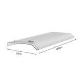 Window Door Awning Canopy Transparent Weatherproof UV Rain Snow Protection