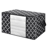 Fabric Storage Organizer with Clear Window and Foldable Design
