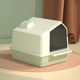Foldable Anti-Splash Enclosed Cat Litter Box