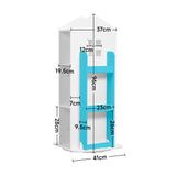 Kids House Frame Design Rotating Eco Friendly Storage BookShelf