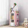 Kids House Frame Design Rotating Eco Friendly Storage BookShelf