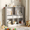 Kids Toy Storage Organizer Cabinet with Open Shelves and Drawers