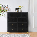 9 Drawer Storage Cabinet Organiser with Metal Frame