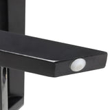 Linen Upholstered Footstool X Leg Design Multi Purpose Home Seat