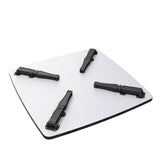 Folding Square Wooden Durable MDF Coffee Table Compact Modern Small Apartment Table