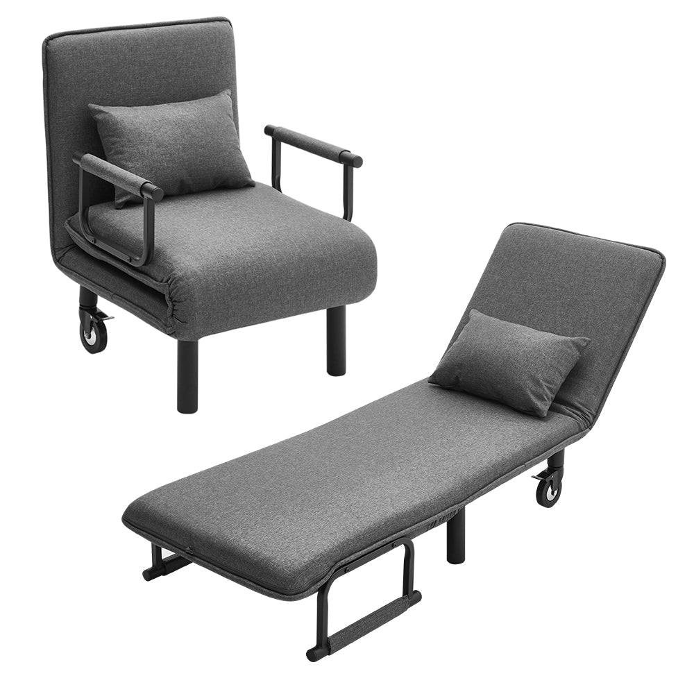 Multifunctional 3 in 1 Sofa Bed Linen Armchair Recliner