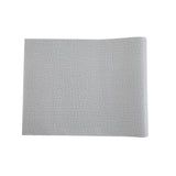 Grey Linen Textured PVC Self-adhesive Wallpaper