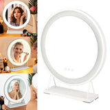 LED Hollywood Makeup Mirror Touch Dimmable 3 Colours Lighting