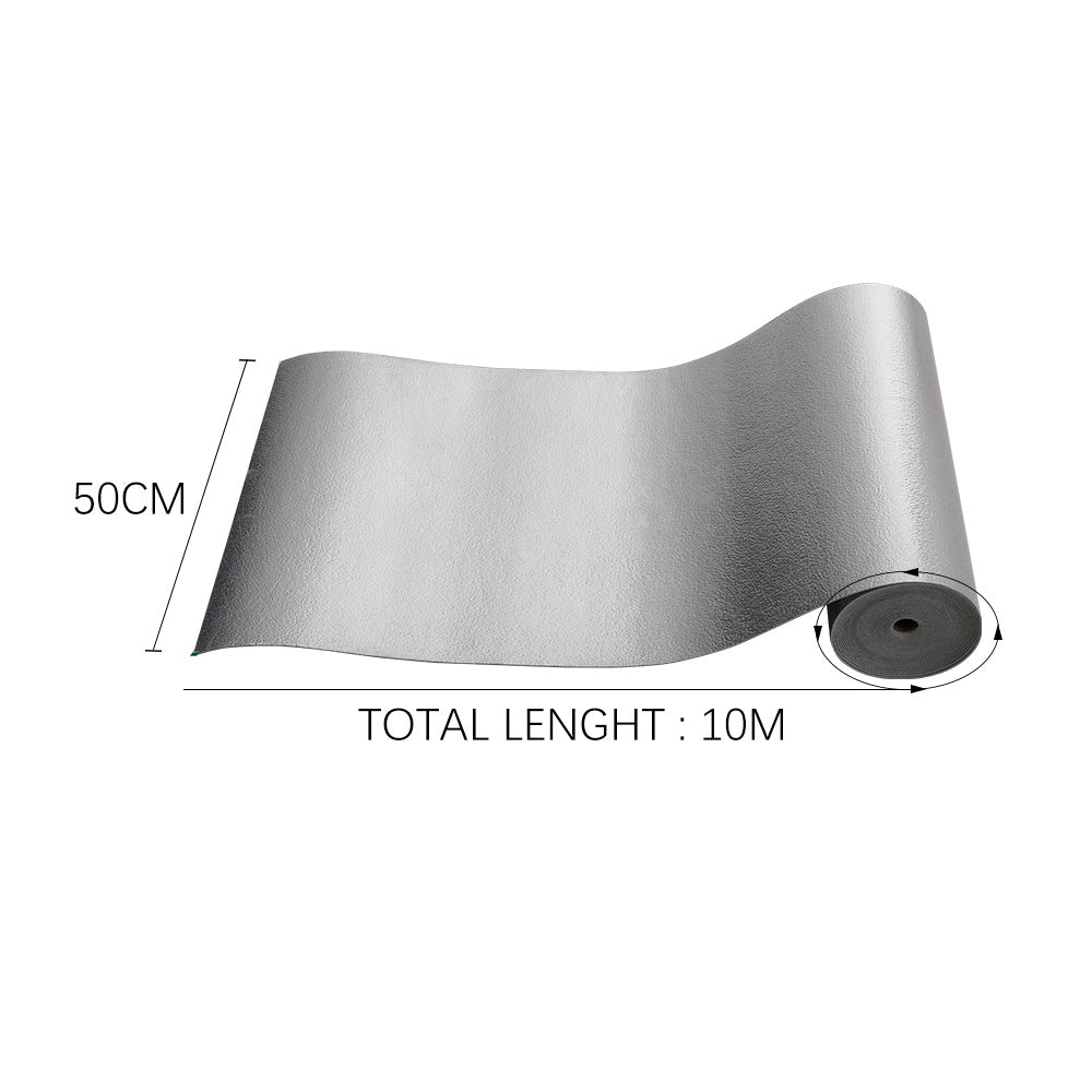 White Self Adhesive 3D Textured Vinyl Wallpaper Roll