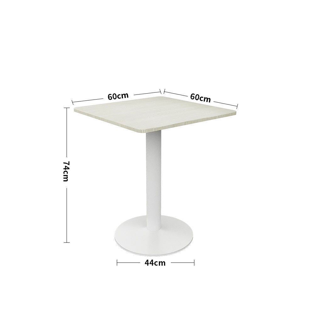Square Cafe Table Bar Height Modern Small Space Coffee Table